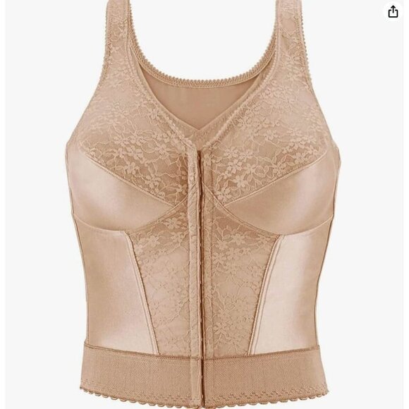 Exquisite form Front Closure Longline Posture Bra 40C - Picture 3 of 7